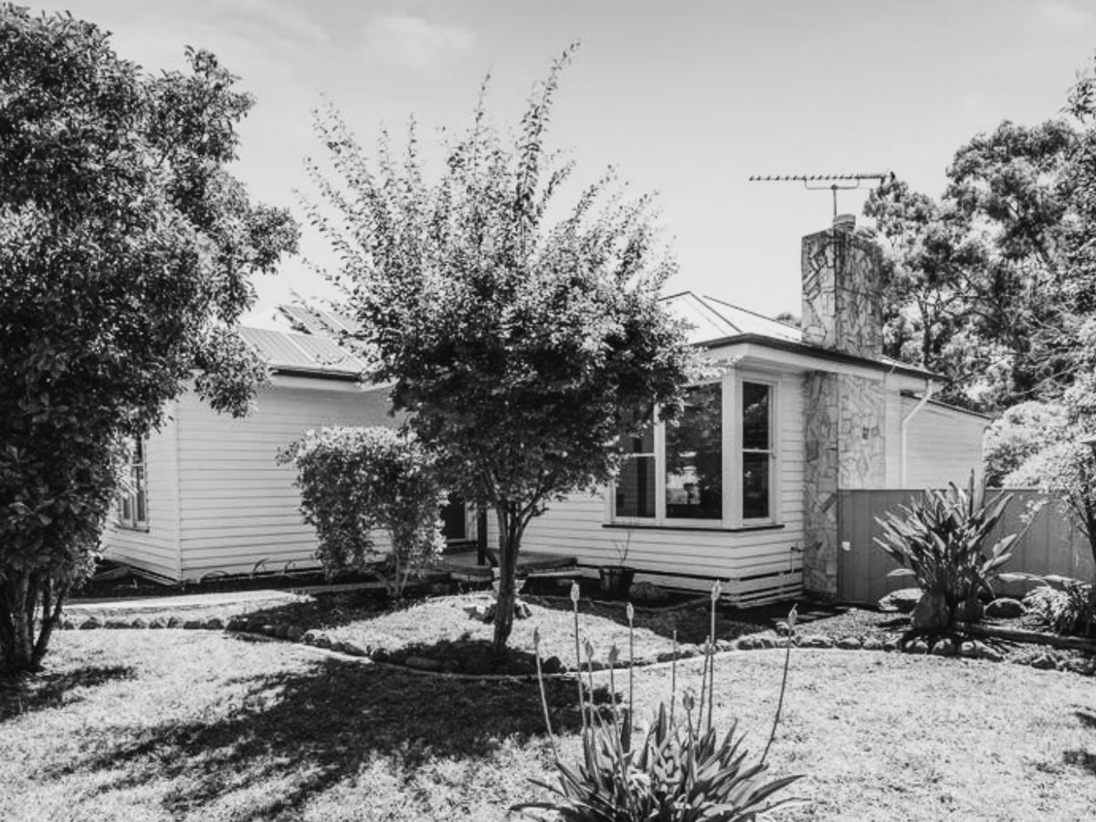 Recently purchased investment house in regional Victoria